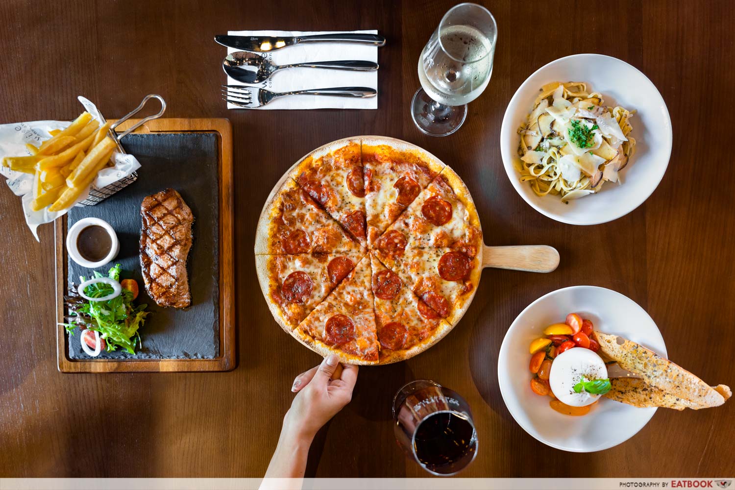 Wine Connection Bistro Review Burrata, Angus Steak And Wine From 6