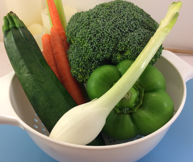 Freezing Fresh Vegetables