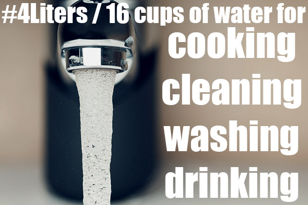 4Liters Could you live on 16 cups of water a day? Eat Drink Better