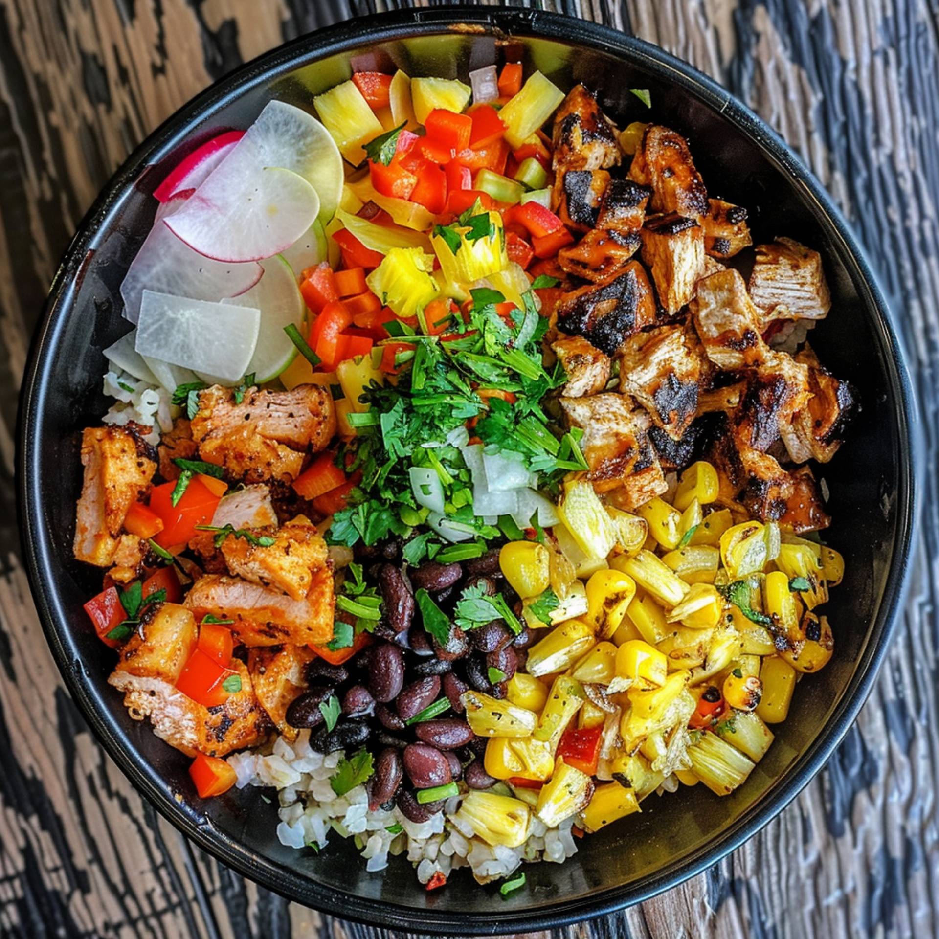 Chicken Al Pastor Bowl [Low Carb] Fit Prep