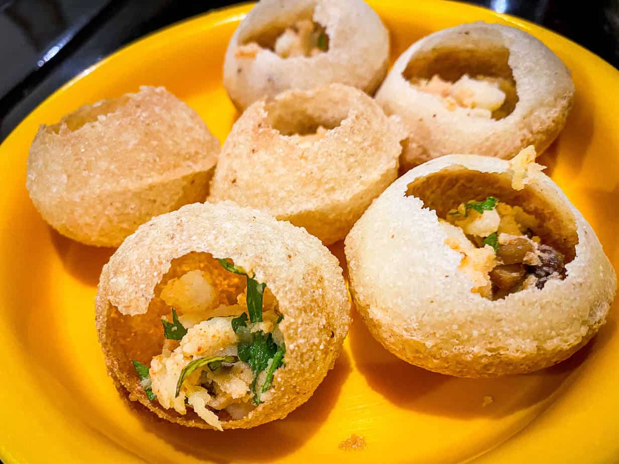 Dubai's Best Pani Puri Spots Eating Tour Eat Go See