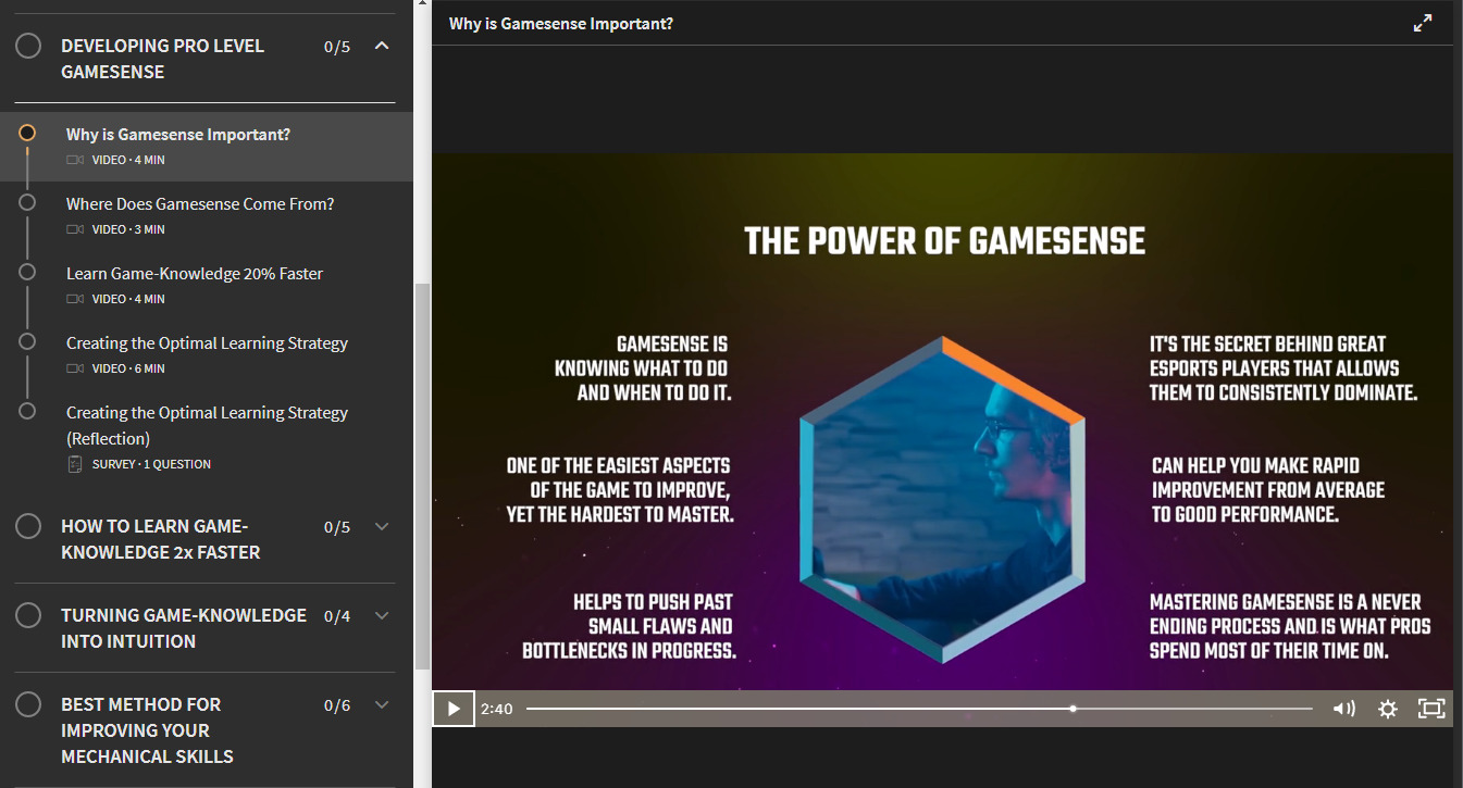 gamesense 1 eAthlete Labs