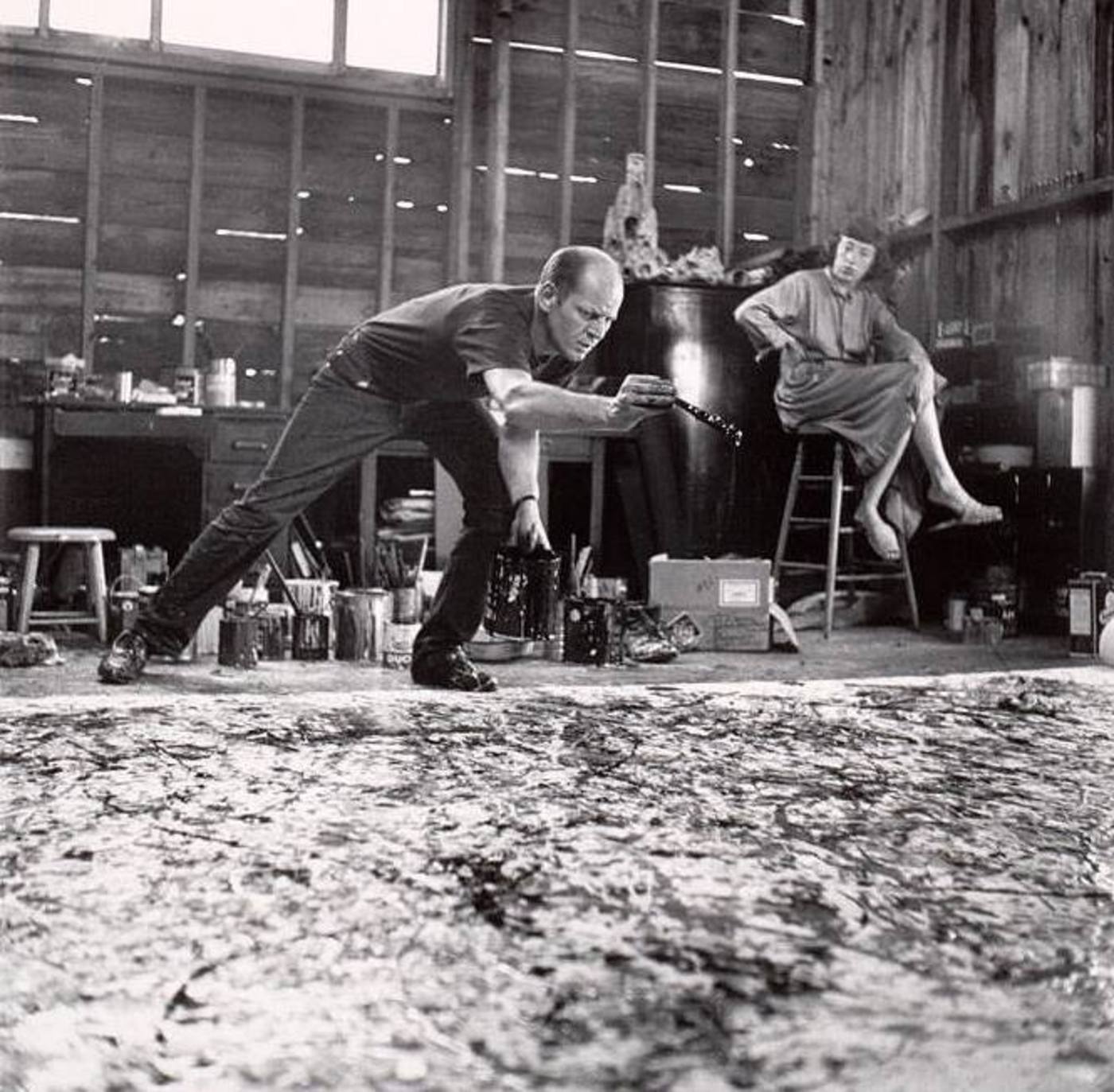 Jackson Pollock, el expresionismo abstracto y los bombones de colores