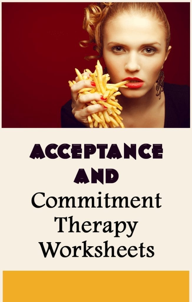 Eating Disorder Acceptance And Commitment Therapy Worksheets — Eating