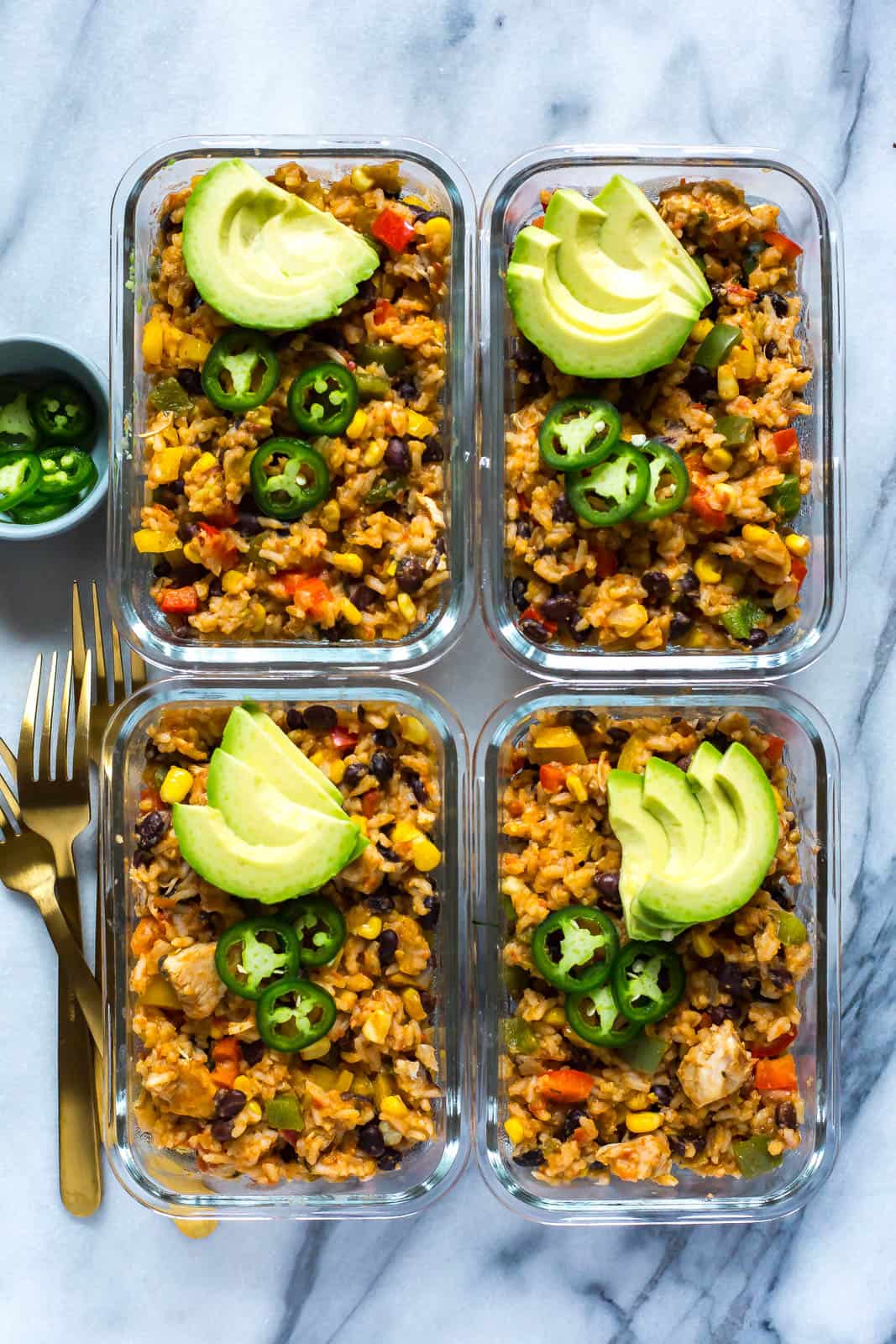 Instant Pot Mexican Rice {Meal Prep} Eating Instantly