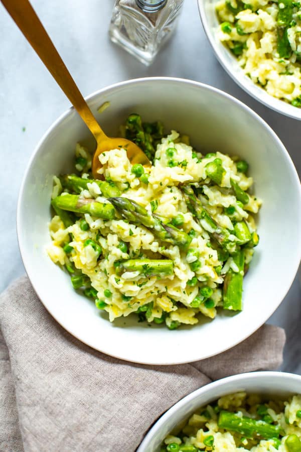Spring Pea Instant Pot Risotto Eating Instantly