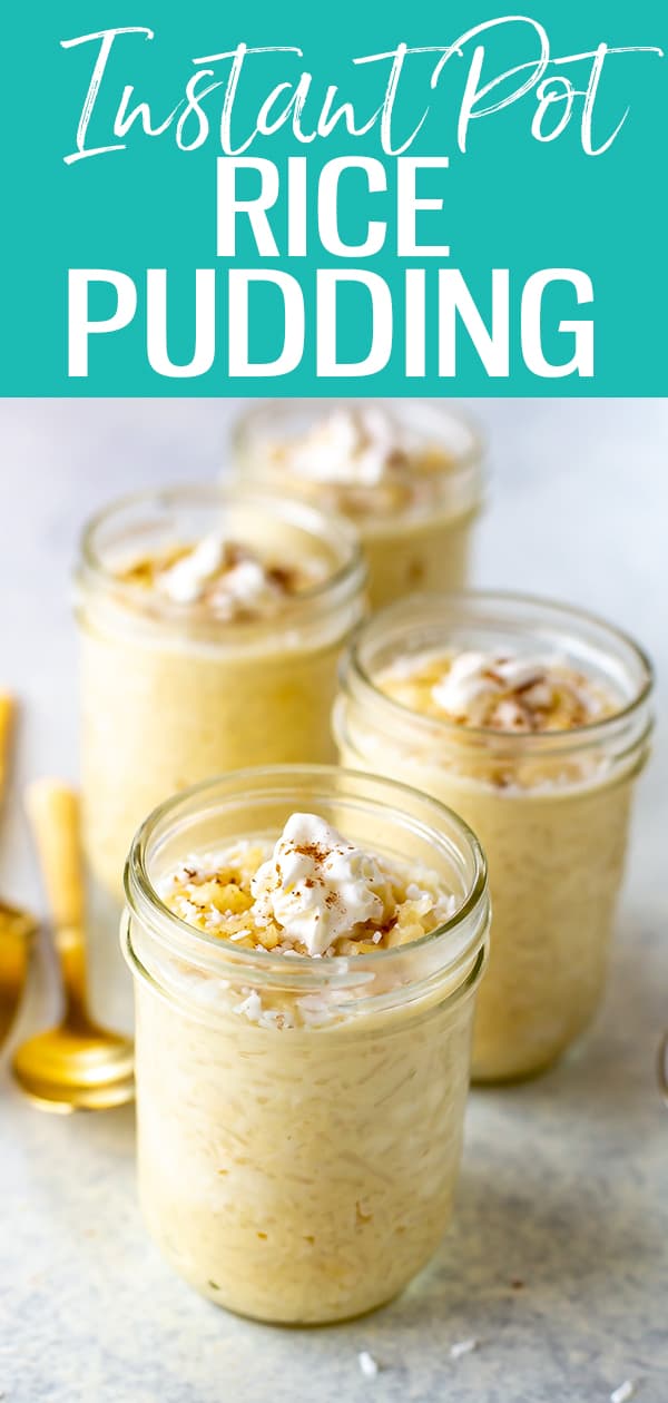 Instant Pot Rice Pudding {Thick+ Creamy} Eating Instantly