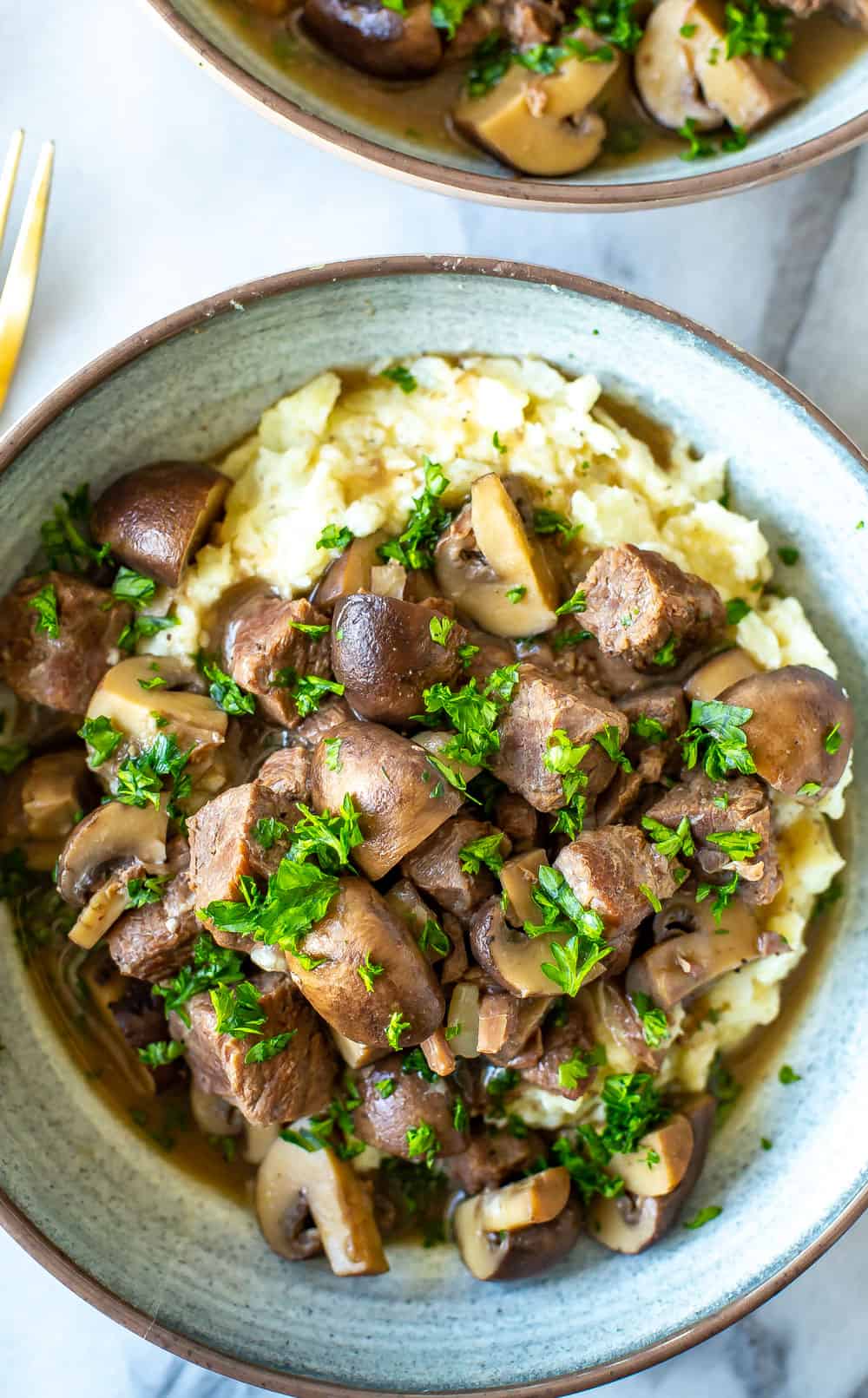 Instant Pot Beef Tips {Ultra Tender} Eating Instantly