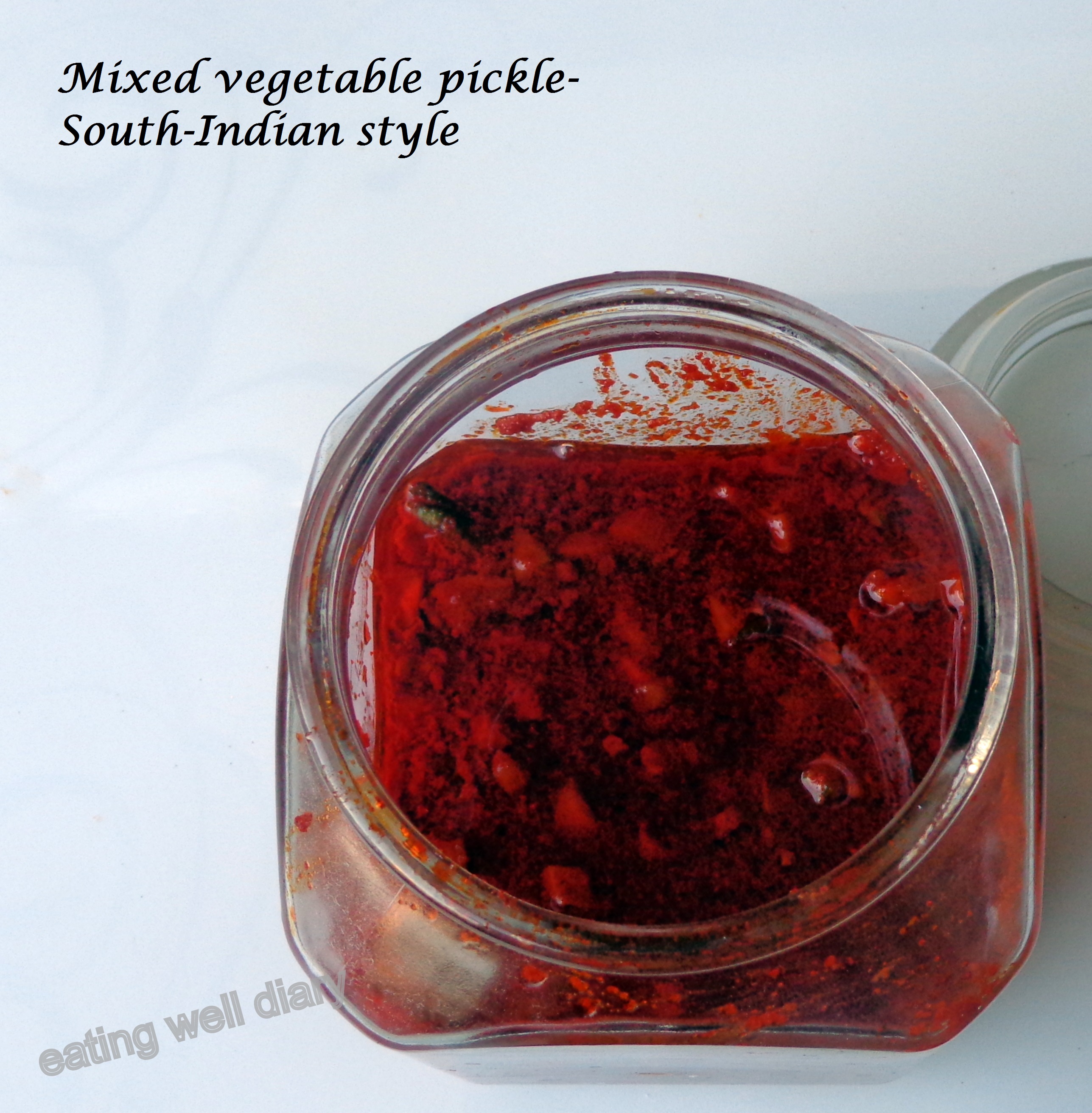 Mixed vegetable pickle South Indian Moms Recipe