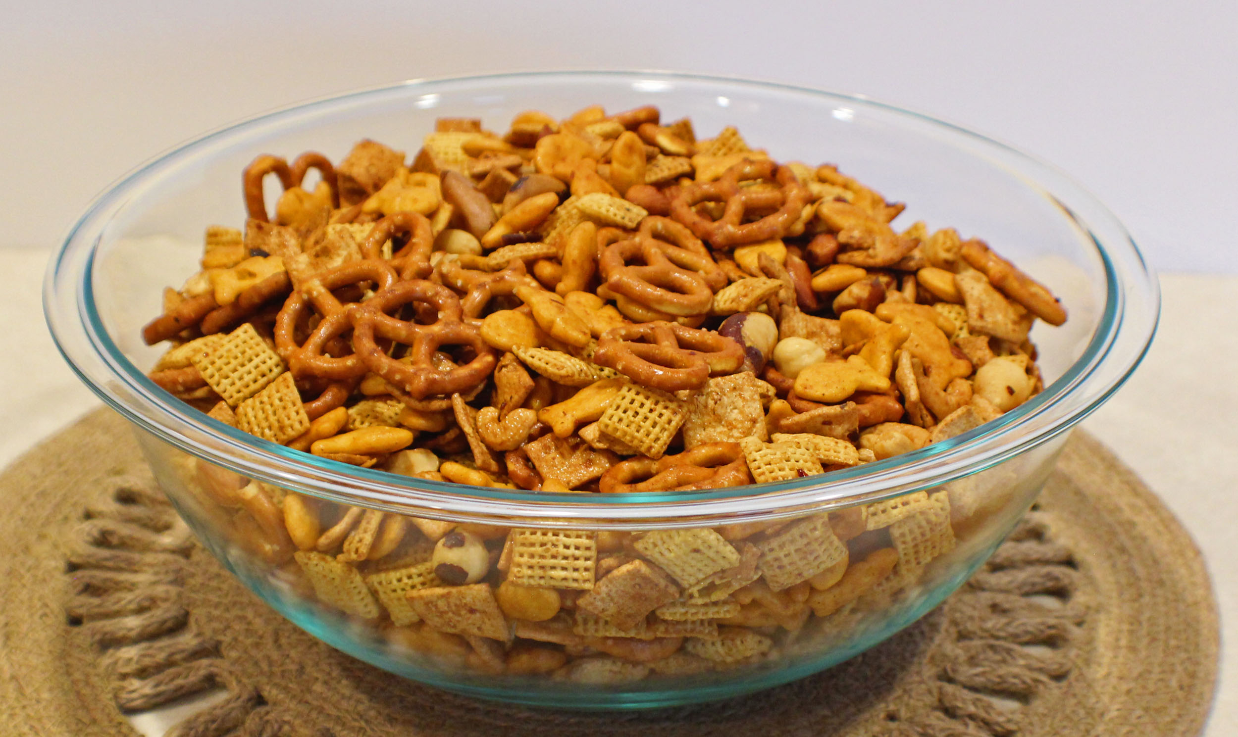 Party Mix Eating With Deb