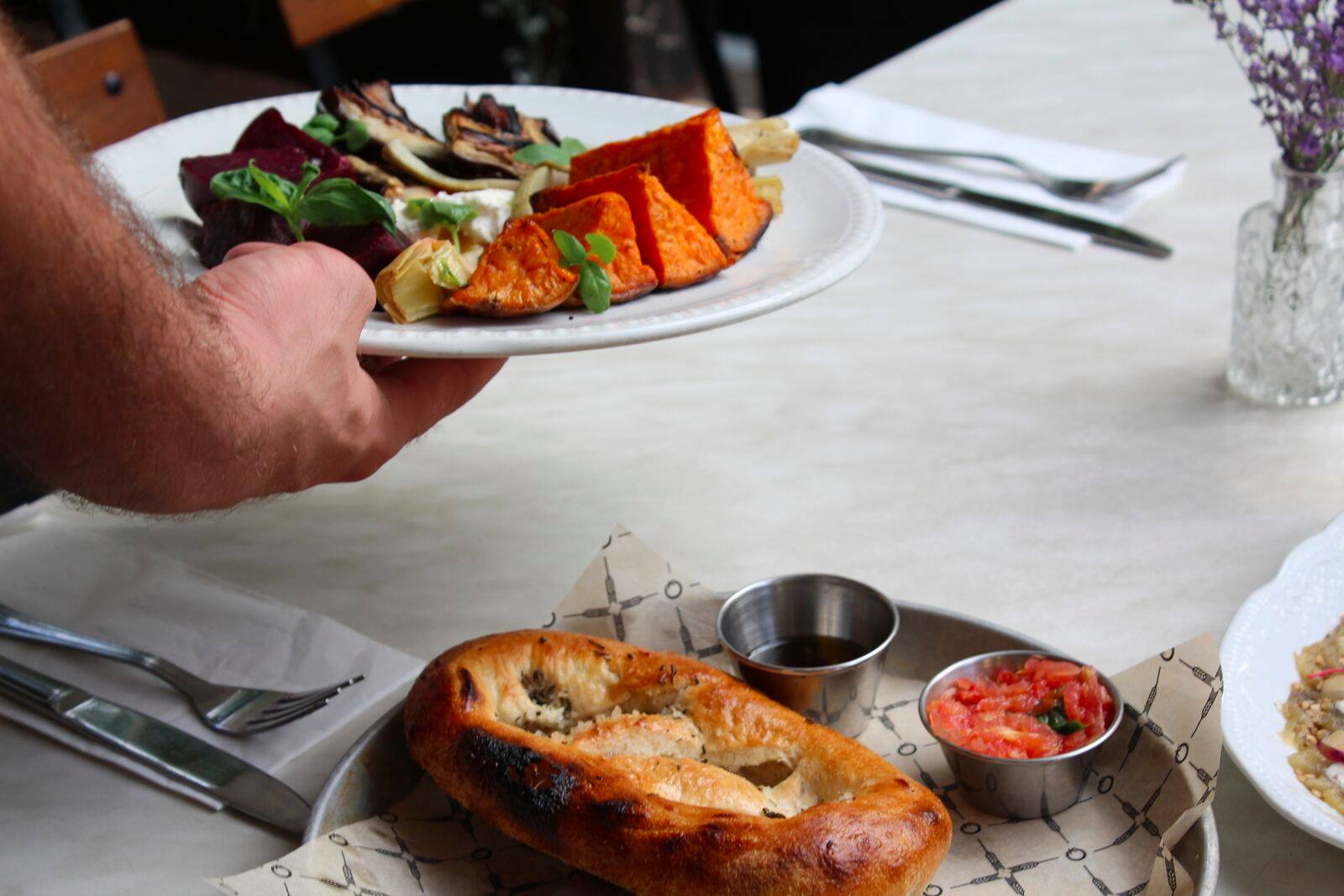 Allora Rothschild Italian restaurant on Rothschild Boulevard