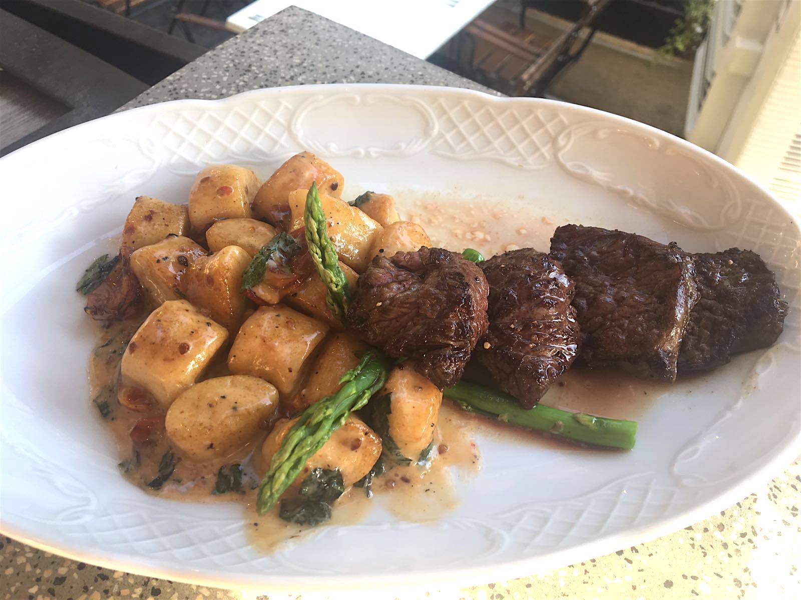 Allora Rothschild Italian restaurant on Rothschild Boulevard