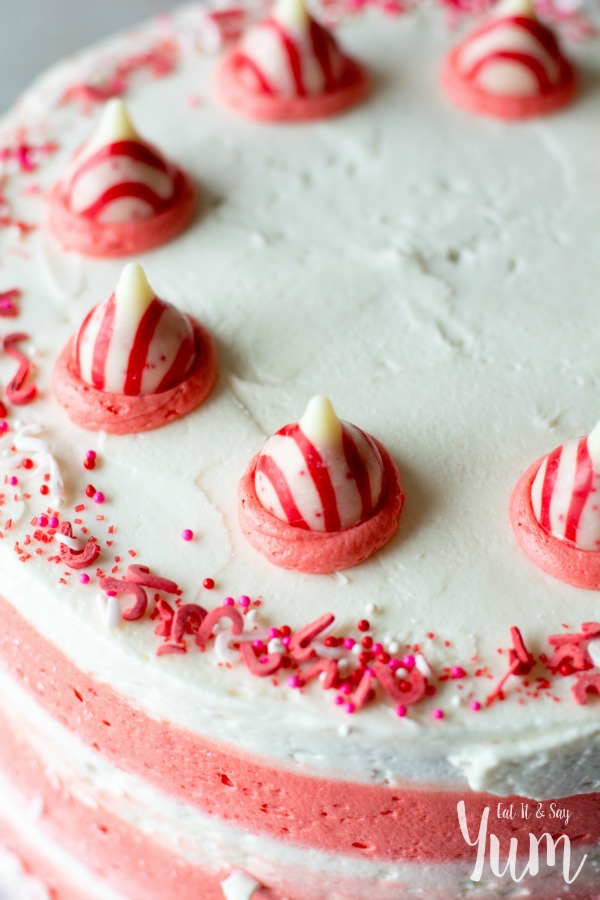 How to Decorate a Candy Cane Cake Eat It & Say Yum