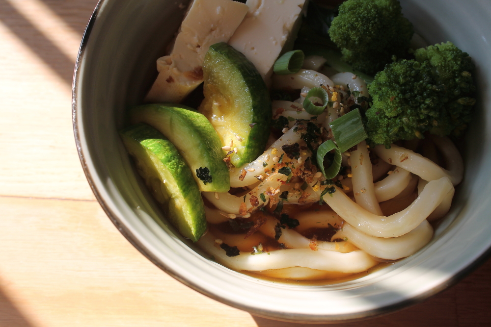 Cold Udon Noodles EAT it NOW or EAT it LATER