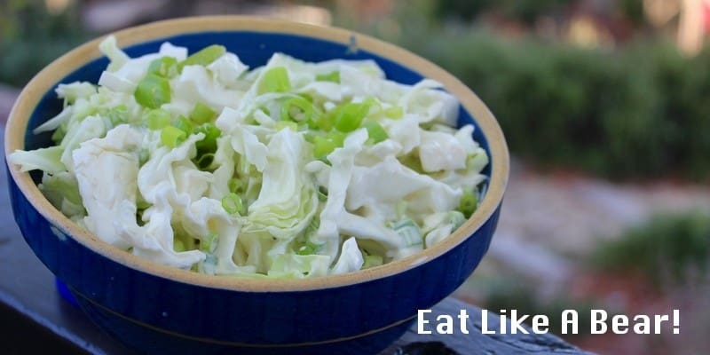 Keto Coleslaw Dressing (Low Carb, Keto) Eat Like a Bear!