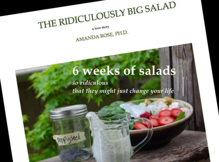 Clone of Half My Size with The Ridiculously Big Salad Eat Like a Bear!