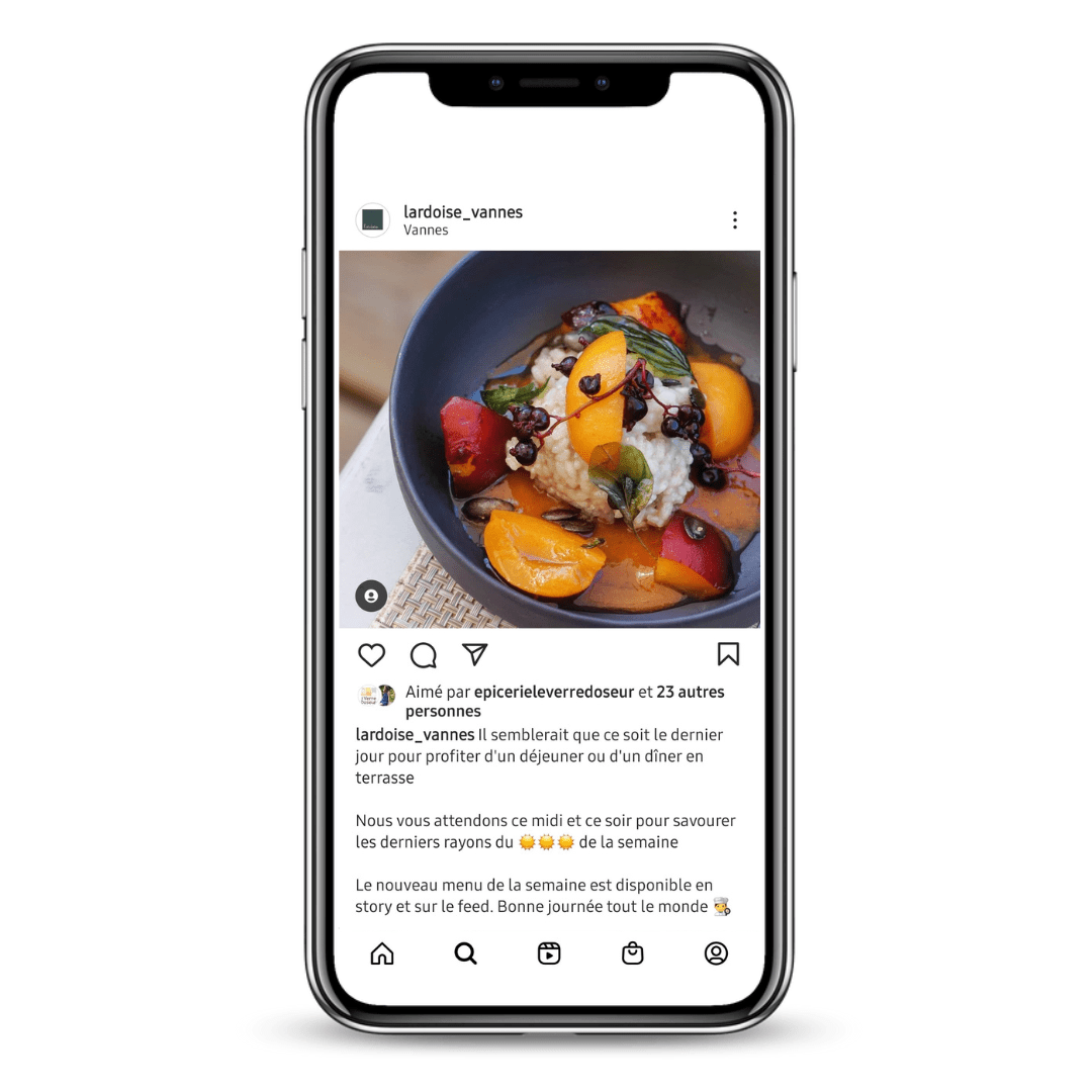 Photographies et mise en valeur du Chef Julien Graffeuil de L’ardoise à