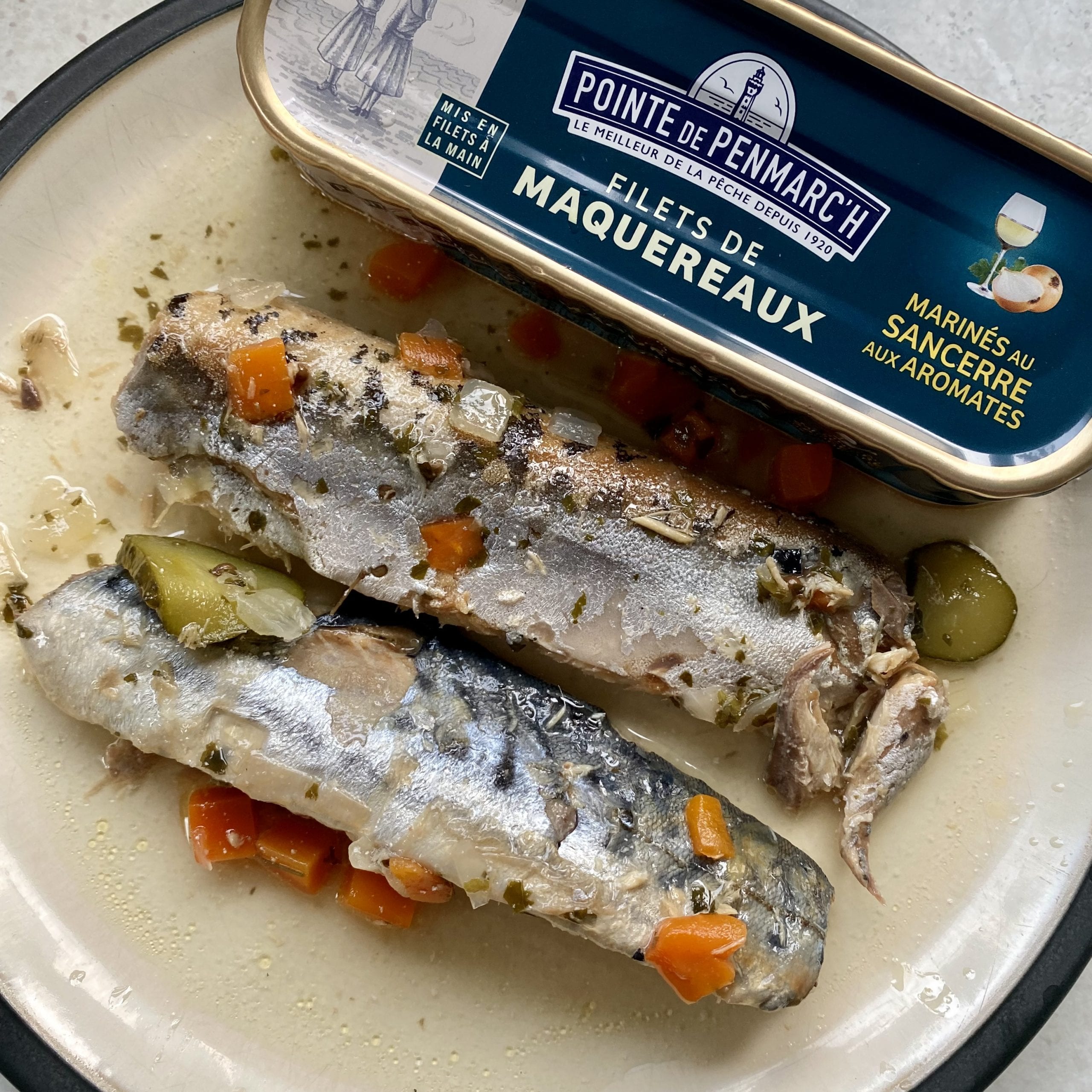 Gourmet Mackerel in Sancerre Wine Marinade PENMARCH Eat More Fish