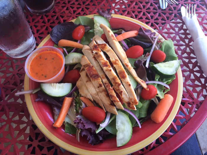 Chicken breast salad