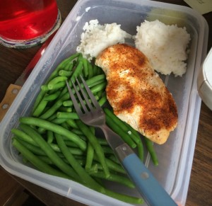Prepped meal