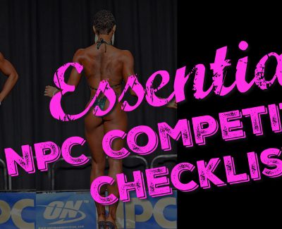 essential NPC competition checklist poster