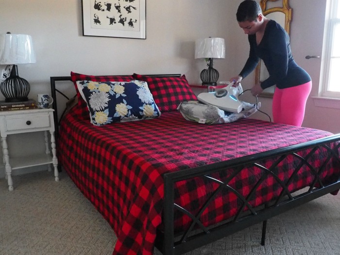 Raycop on bedding