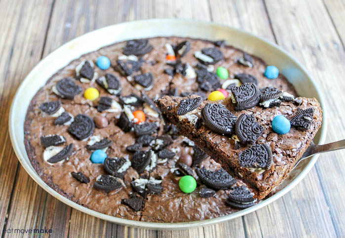 oreo brownie pizza