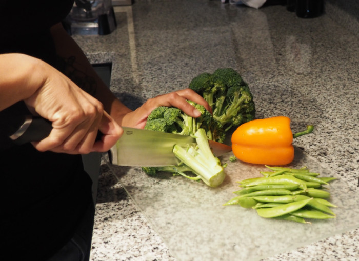 Calphalon self sharpening knife