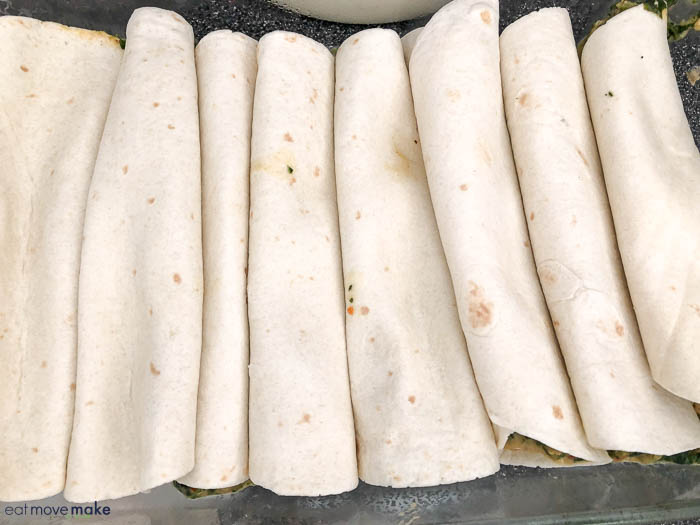 rolled enchiladas