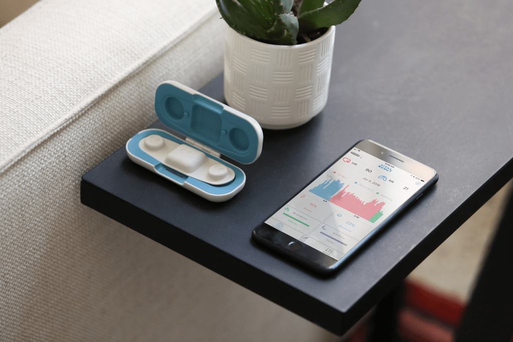 Vital Scout Patch with Phone screen