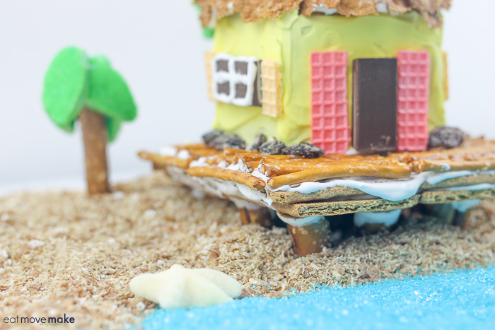 side view of cereal beach cottage