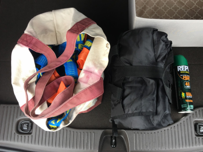 Car organization tips - trunk