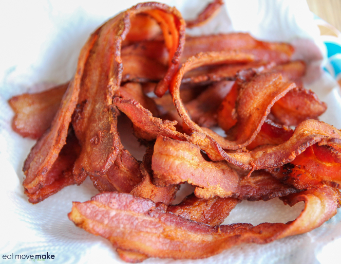 crisp bacon