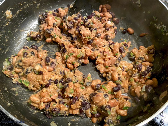 meat and bean mixture