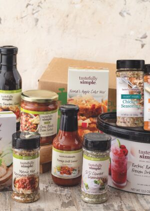 Tastefully Simple giveaway prize