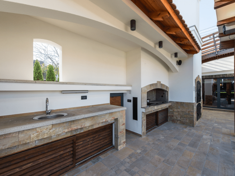 Bespoke Outdoor Kitchen Worktops Eaton Stonemasons