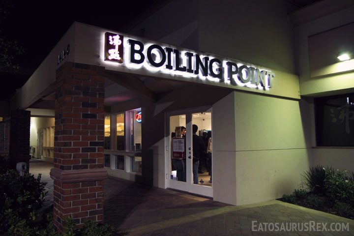 Boiling Point Review and Photos Irvine, CA Eatosaurus Rex