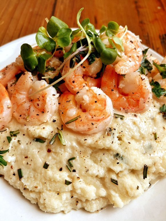 Rosemary and Garlic Infused Mash