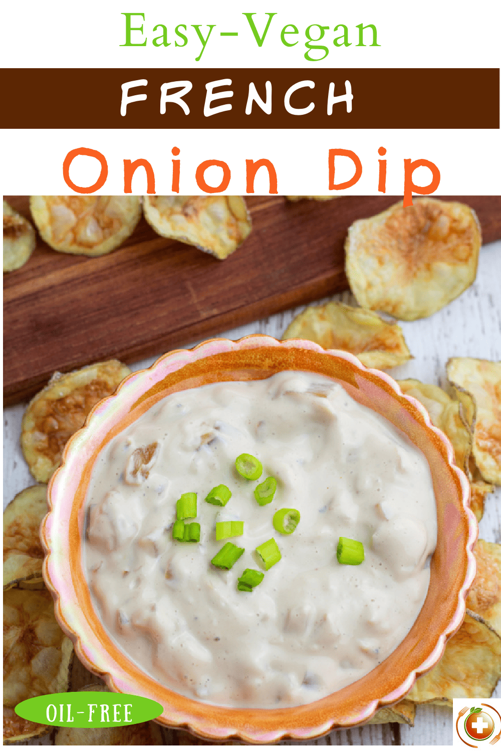 French Onion Vegan Dip EatPlantBased