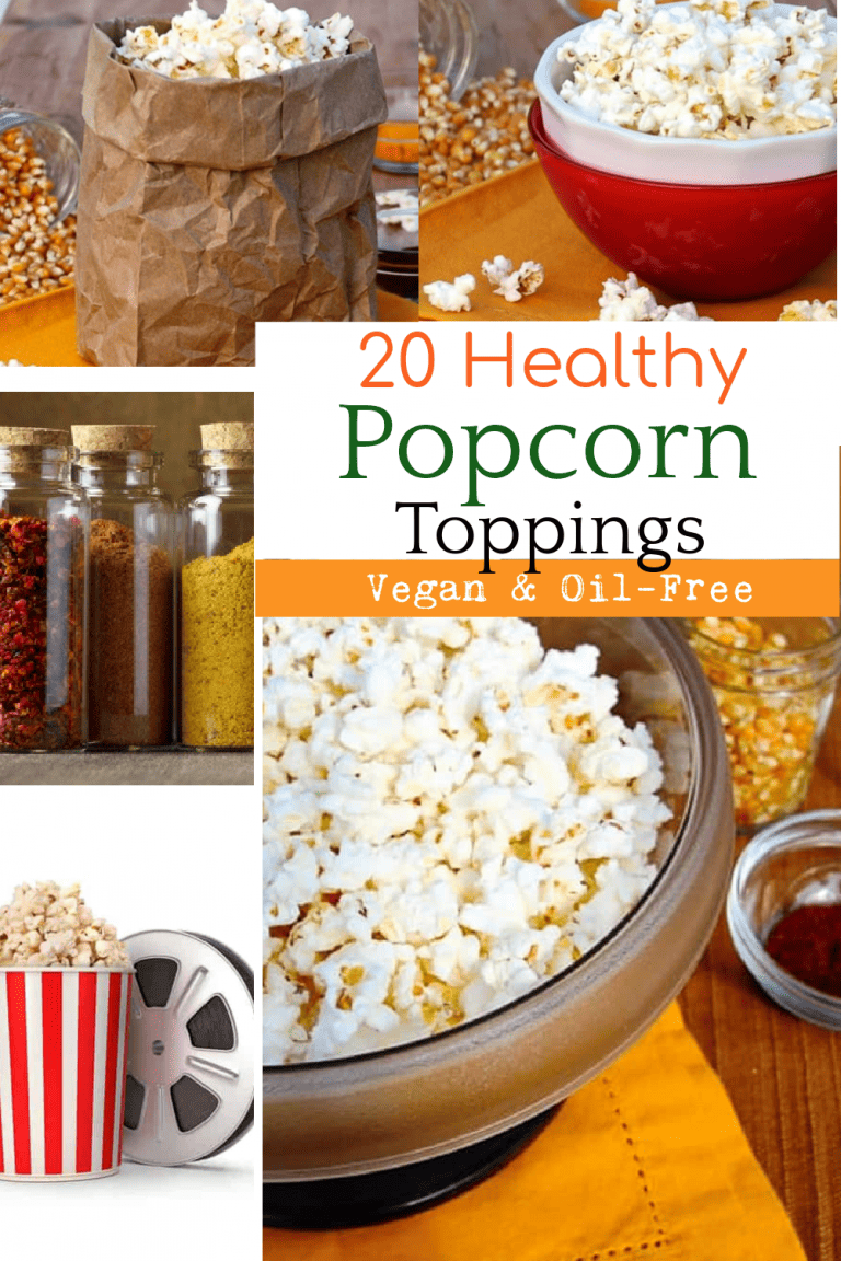 Healthy Vegan Popcorn Toppings EatPlantBased