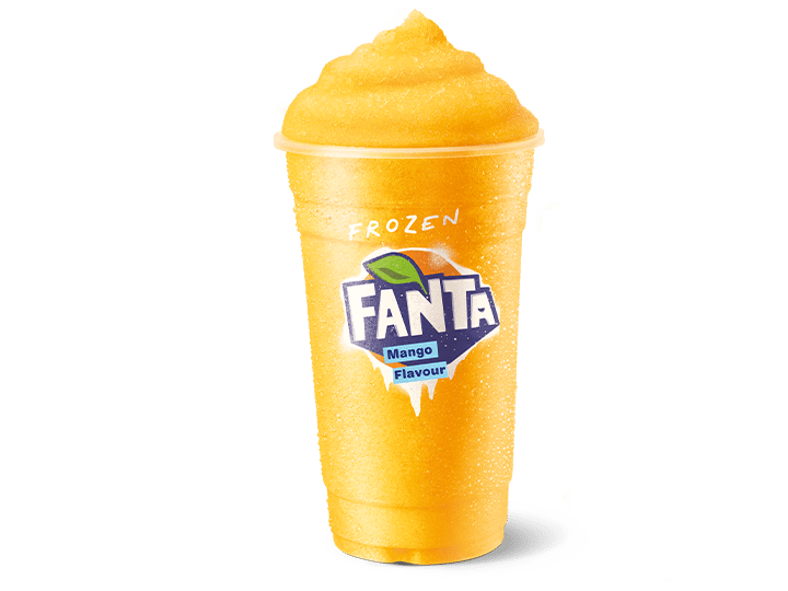 Frozen Fanta Mango (Hungry Jacks) Eats Bible
