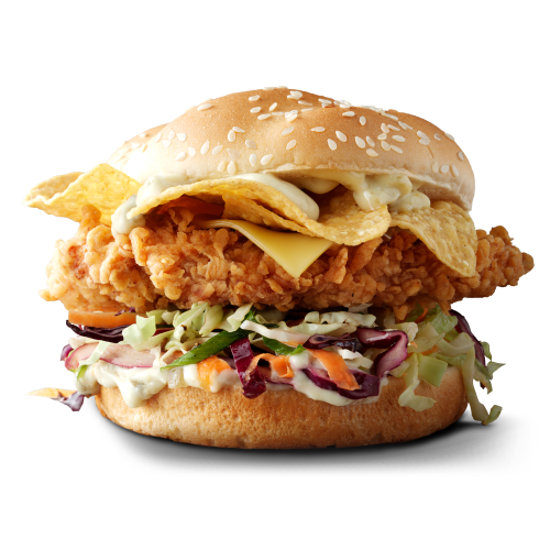 Zinger Crunch Burger Eats Bible