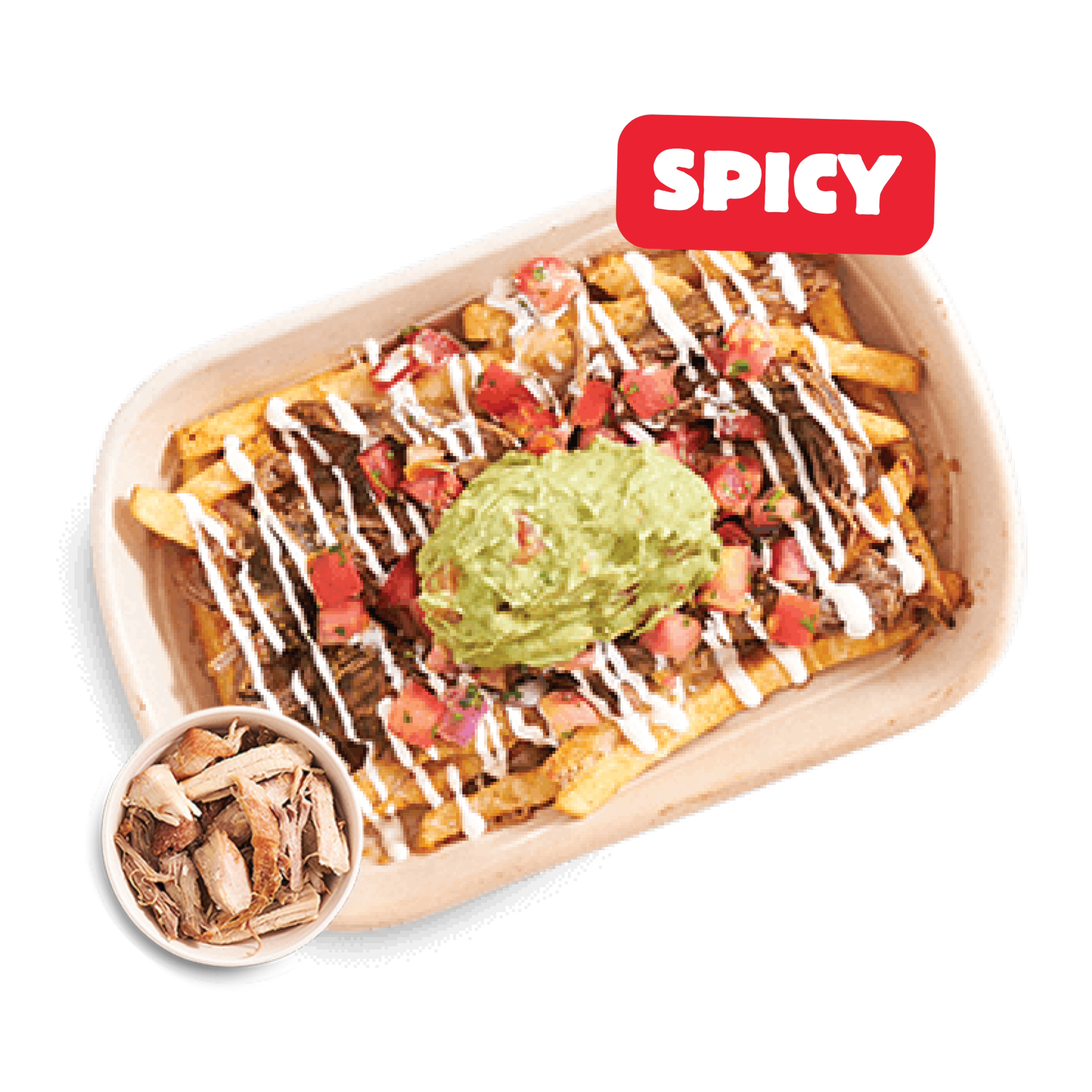 Pulled Pork Nacho Fries Spicy (Guzman Y Gomez) Eats Bible