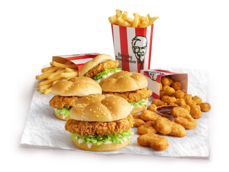 Zinger Stacker Burger Combo (KFC) Eats Bible