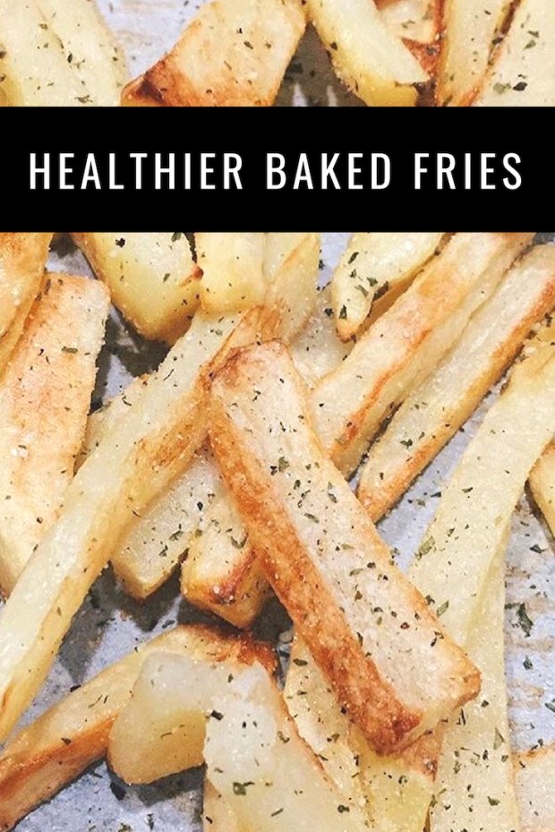 Healthier Oven Baked Fries Eats by Sam