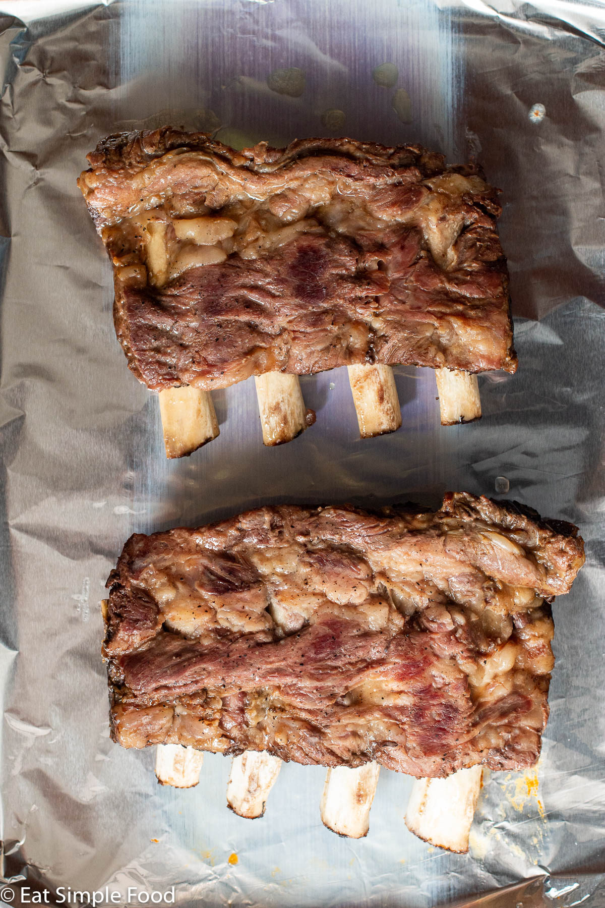 Easy Oven Baked Beef Back Ribs Recipe / Video Eat Simple Food