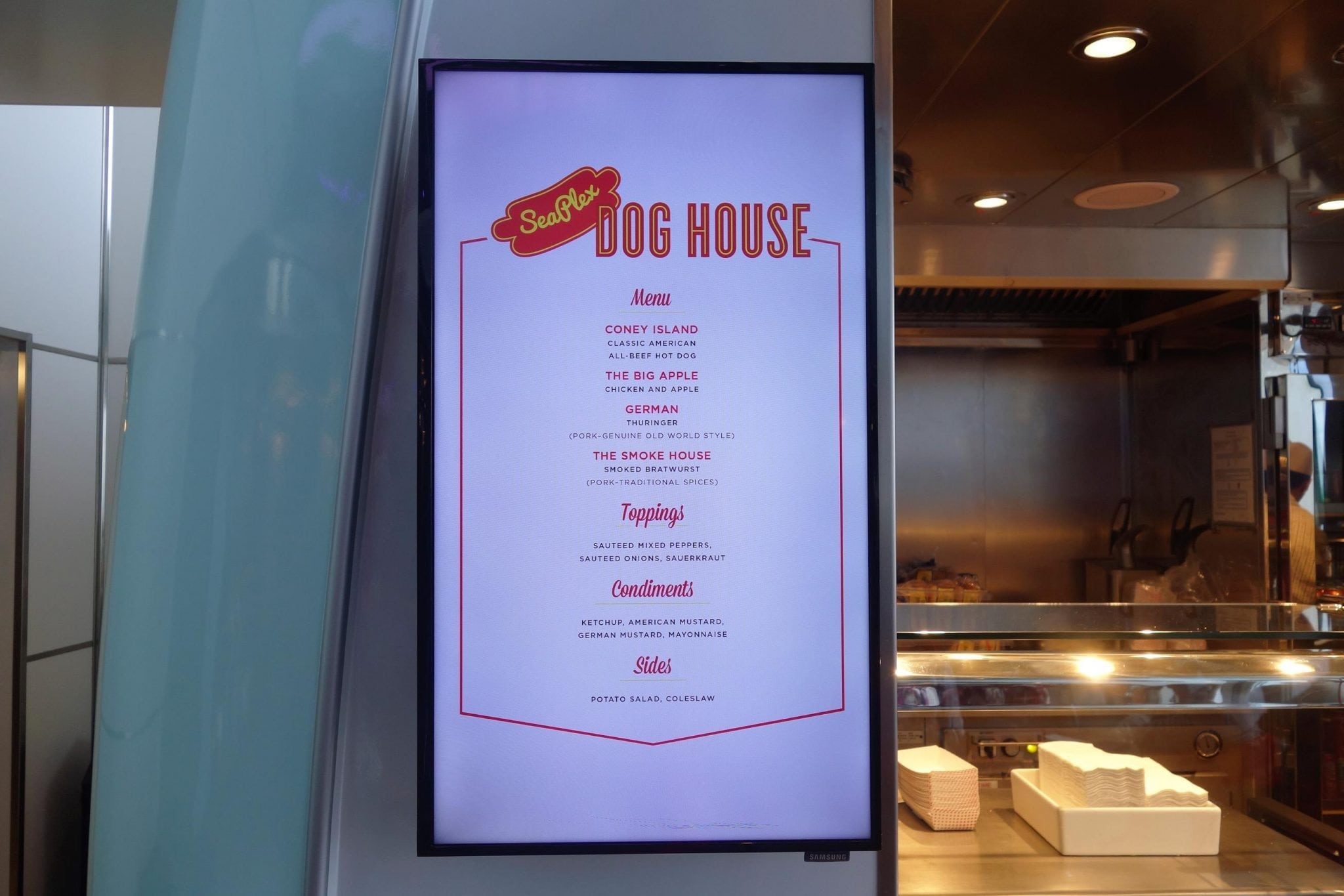 Brand New Anthem of the Seas Menus 2016