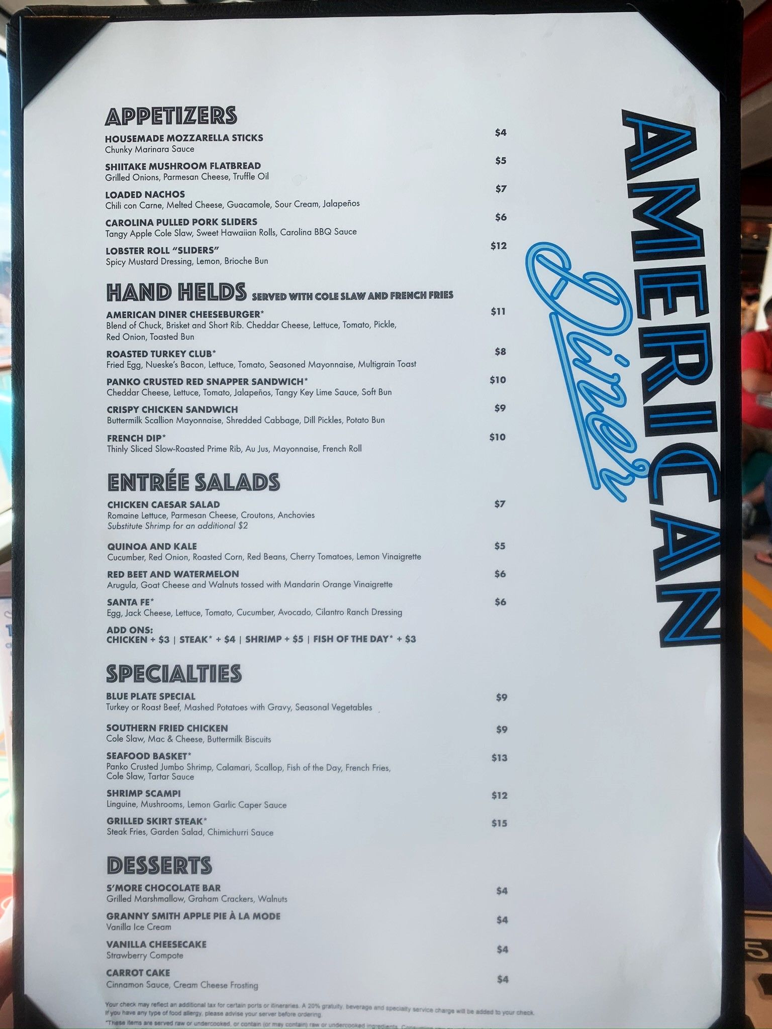 Norwegian Encore Restaurant Menus and Dining Guide Eat Sleep Cruise