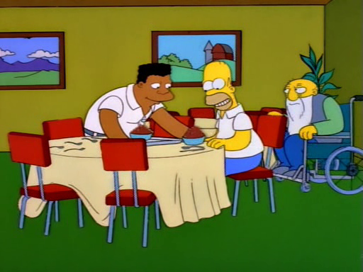 Springfield Retirement Castle Kidney Mush Eats Like A Duck