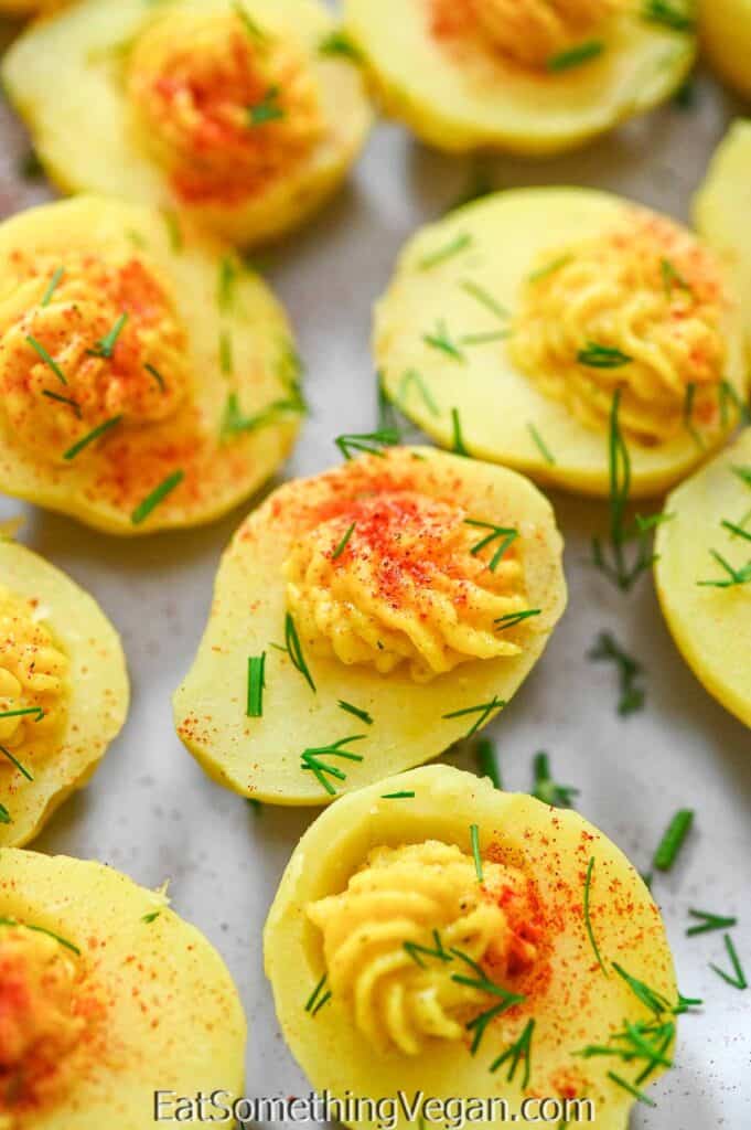 Vegan Deviled Eggs Eat Something Vegan